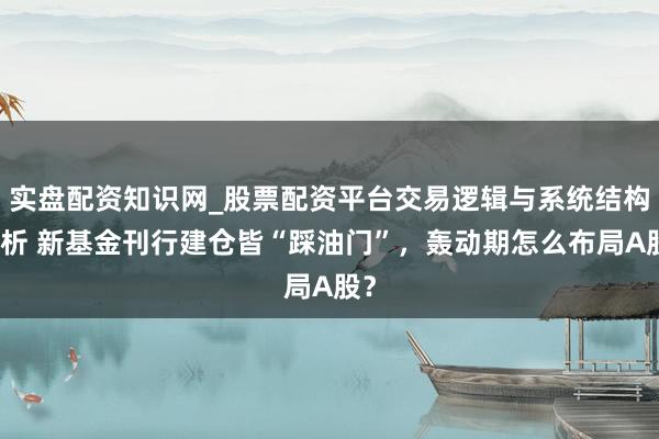 实盘配资知识网_股票配资平台交易逻辑与系统结构解析 新基金刊行建仓皆“踩油门”，轰动期怎么布局A股？