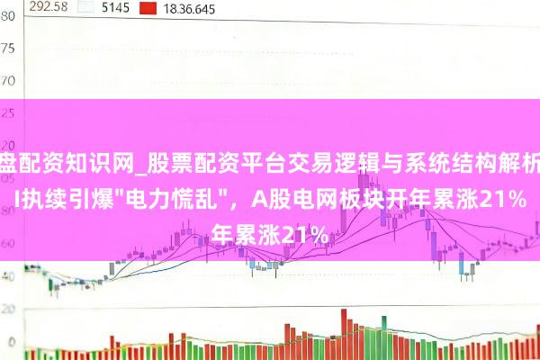 实盘配资知识网_股票配资平台交易逻辑与系统结构解析 AI执续引爆"电力慌乱"，A股电网板块开年累涨21%