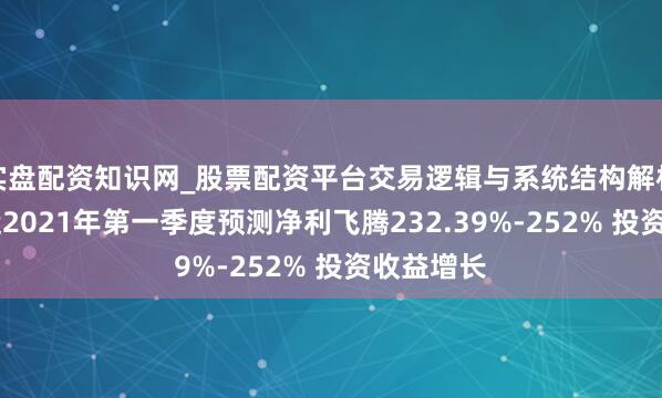 实盘配资知识网_股票配资平台交易逻辑与系统结构解析 中海外运2021年第一季度预测净利飞腾232.39%-252% 投资收益增长