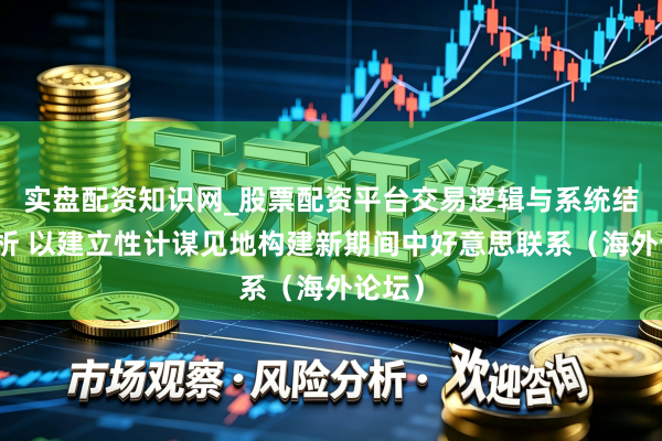 实盘配资知识网_股票配资平台交易逻辑与系统结构解析 以建立性计谋见地构建新期间中好意思联系(海外论坛)